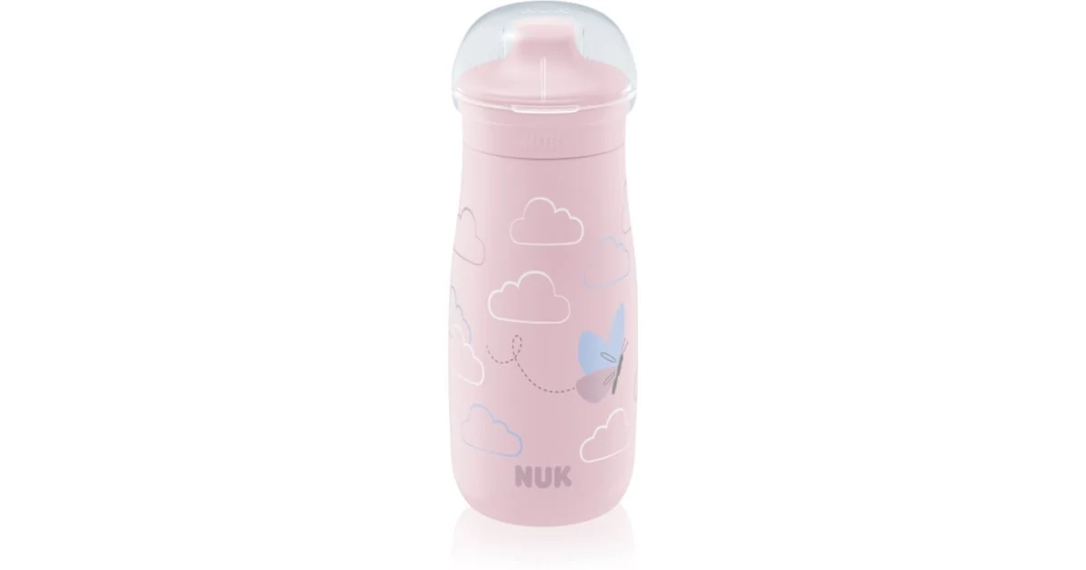 NUK Mini-Me Sip bottiglia per bambini rosa 9mesi+ 300 ml