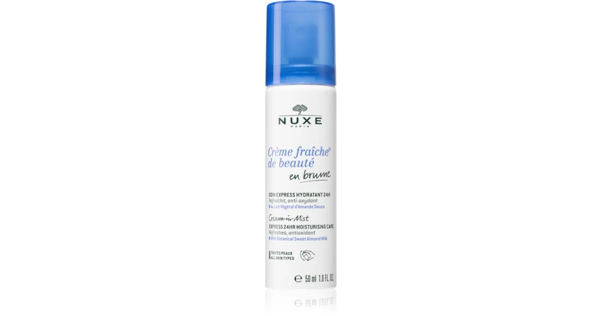 Nuxe Creme Fraiche de Beauté Express Idratante 24H - Crema spray idratante rinfrescante - 50ml
