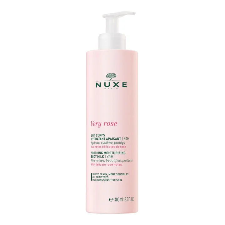 Nuxe Latte Corpo Idratante Lenitivo Very Rose 400ml