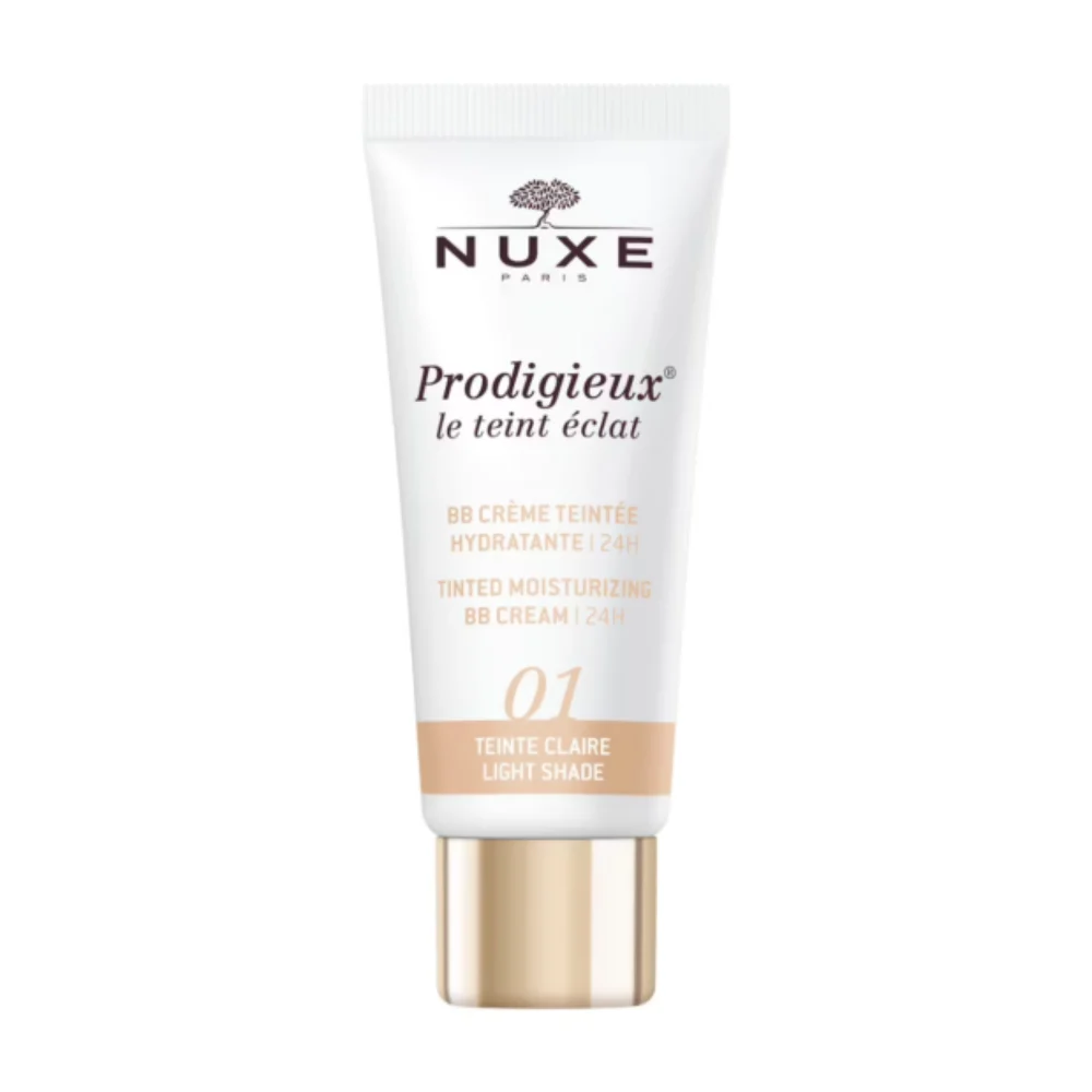 Nuxe - Prodigioso Le Teint Eclat - BB Crema Tinta Idratante 24H 01 Tinta Chiara 30ml