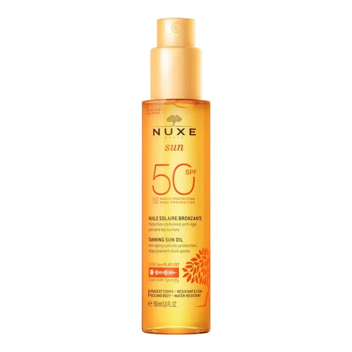 Nuxe Sun Olio solare abbronzante SPF50 150ml