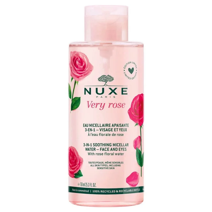 Nuxe Very Rose Acqua Micellare Lenitiva 3-in-1 Pelle 750ml