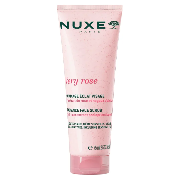 Nuxe Very Rose Scrub Luminosità Viso 75ml