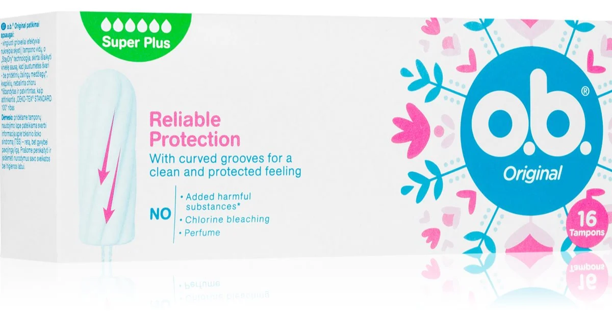o.b. Super Plus tamponi 16 pezzi
