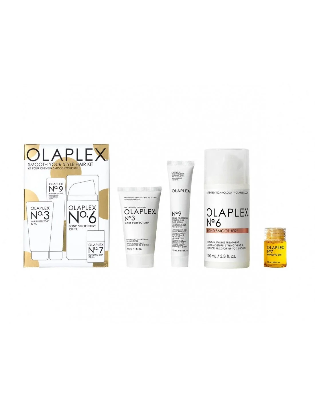 Olaplex Smooth Your Style Lotto 4 Pezzi