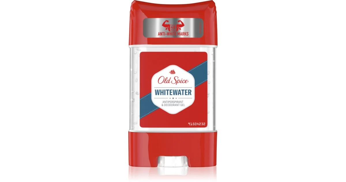 Old spice Deodorante in gel per uomini Whitewater (gel antitraspirante) 70 ml