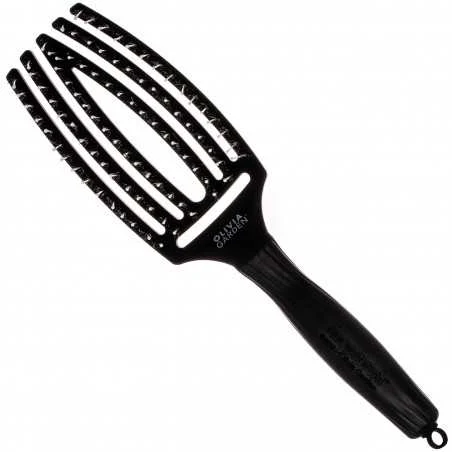 Olivia Garden Finger Brush Combo Medium Molti colori Tropical Mint |Menta tropicale