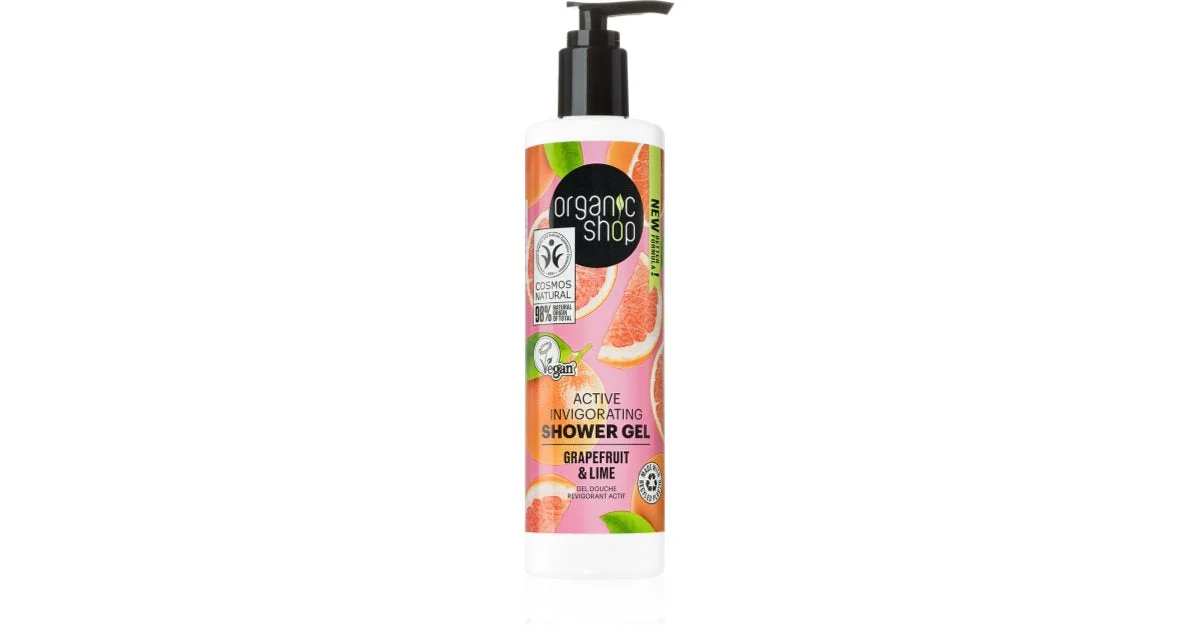 Organic Shop Pompelmo & Lime gel doccia attivo 280 ml