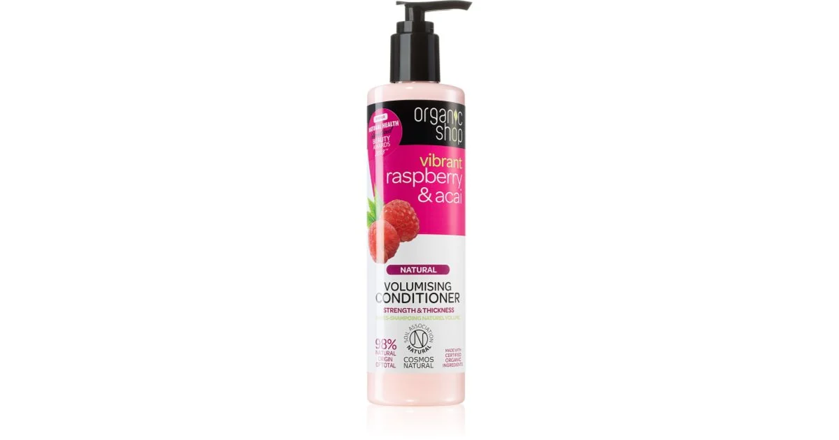 Organic Shop Natural Lampone & Acai balsamo rinforzante 280 ml