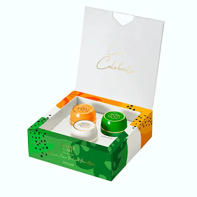Oriflame Set di tazze miracolose - naturale, frutto della passione e mela verde 3 x 10,5 ml