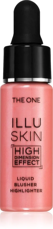 Oriflame The One IlluSkin blush illuminante 2 in 1 colore Soft rosa 15 ml