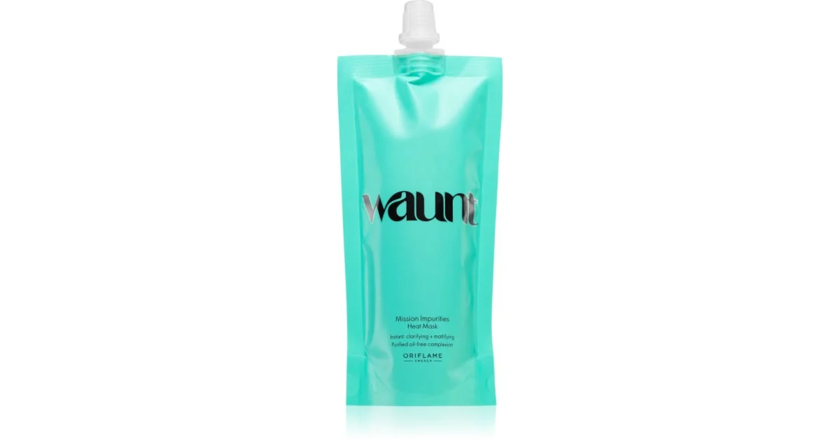 Oriflame Waunt Mission Impurities maschera detergente per pelli grasse 75 ml