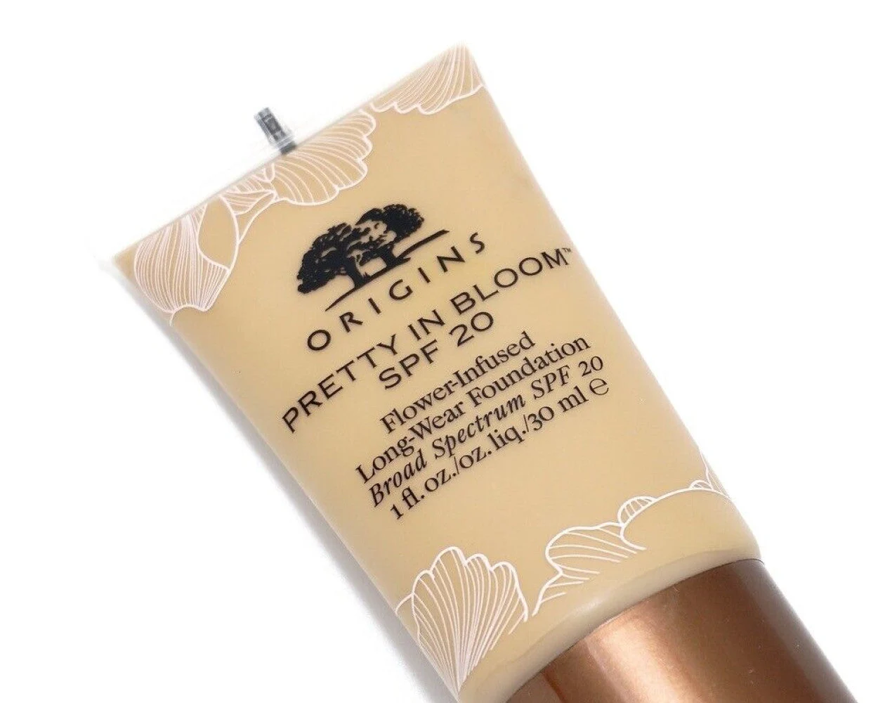 Origins Pretty In Bloom Fondotinta in crema a lunga tenuta 610 Deep Neutral SPF 20 30 ml