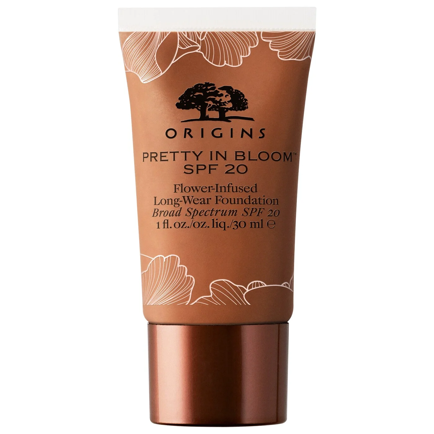 Origins Pretty In Bloom Fondotinta in crema a lunga tenuta Nr. 700 Very Deep Neutral SPF 20 30 ml