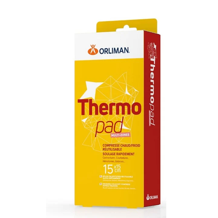 ORLIMAN - Thermopad Multi-Zone - Compressa Calda/Fredda Riutilizzabile 15 x 15 cm