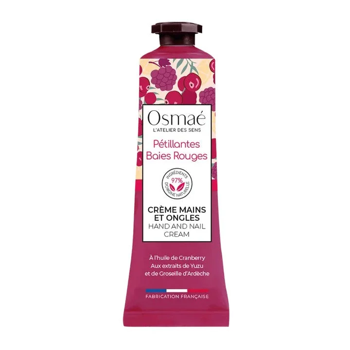 Osmaé Spumanti Bacche Rosse - Crema Mani e Unghie 30 ml