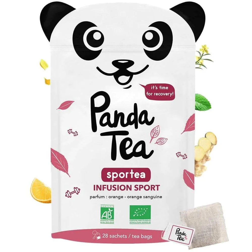 Panda Tea - Sportea - Infusion Sport - BIO - 28 sachets