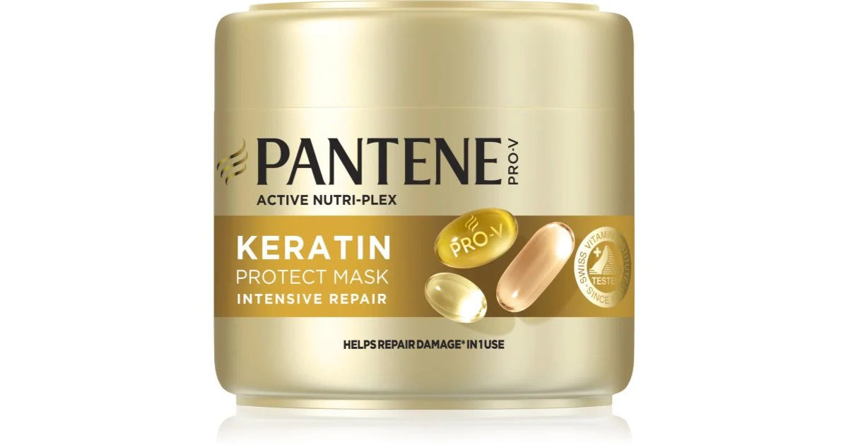 Pantene Pro-V Active Nutri Plex Intensive Repair maschera rigenerante per capelli per capelli rovinati e secchi 300 ml