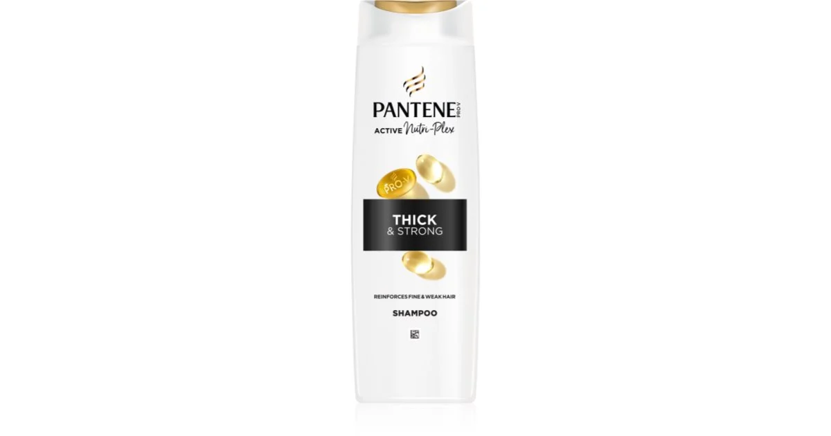 Pantene Pro-V Active Nutri Plex Thick&Strong shampoo per capelli deboli e danneggiati 400 ml