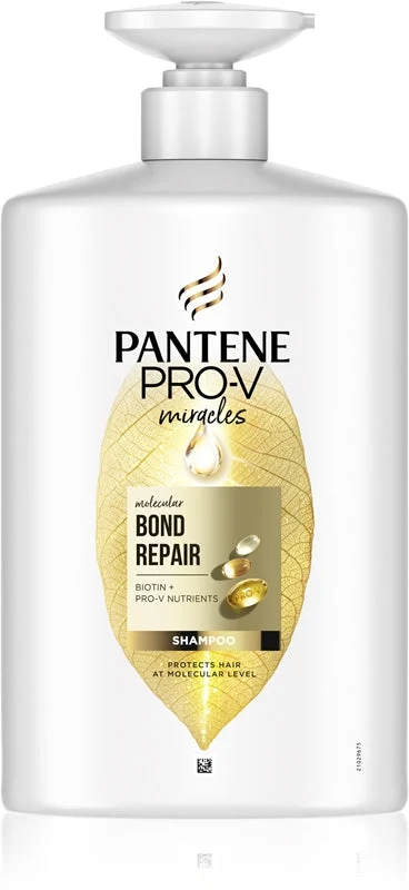 Pantene Pro-V Bond Repair shampoo rinforzante per capelli rovinati con biotina 1000 ml