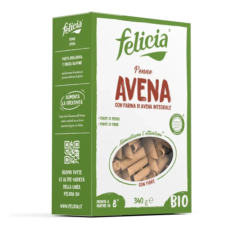 Penne Con Avena Integrale Felicia 340G