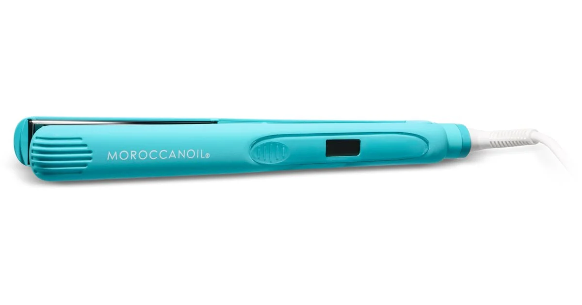 Moroccanoil Perfectly Polished Titanium Flat Iron piastra per capelli