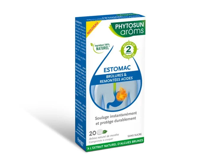 Phytosun Arôms Stomaco Bruciore & Salita Acidi 20 compresse
