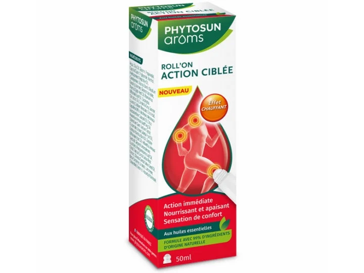 Phytosun Arôms Roll'on Azione Mirata Effetto Riscaldante 50 ml