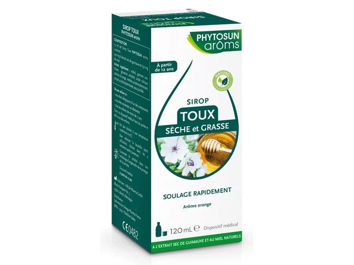 Phytosun Arôms Sciroppo Tosse Secca & Grassa 120ml