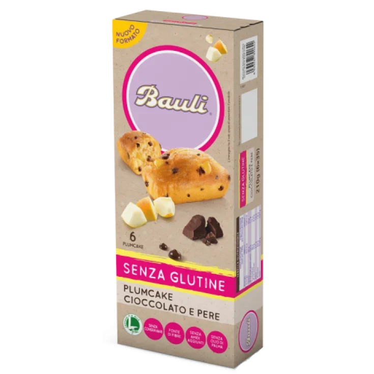 Alpipan Plumcake Cioccolato E Pere Bauli 6X35G