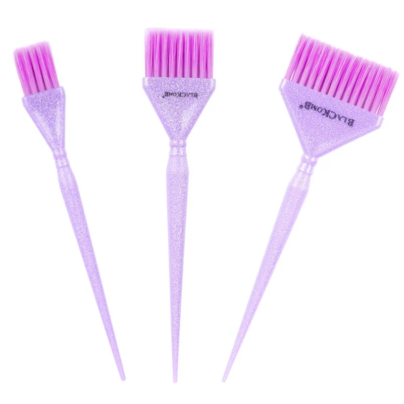 Set di 3 pennelli Poniks Blackomb Glam.