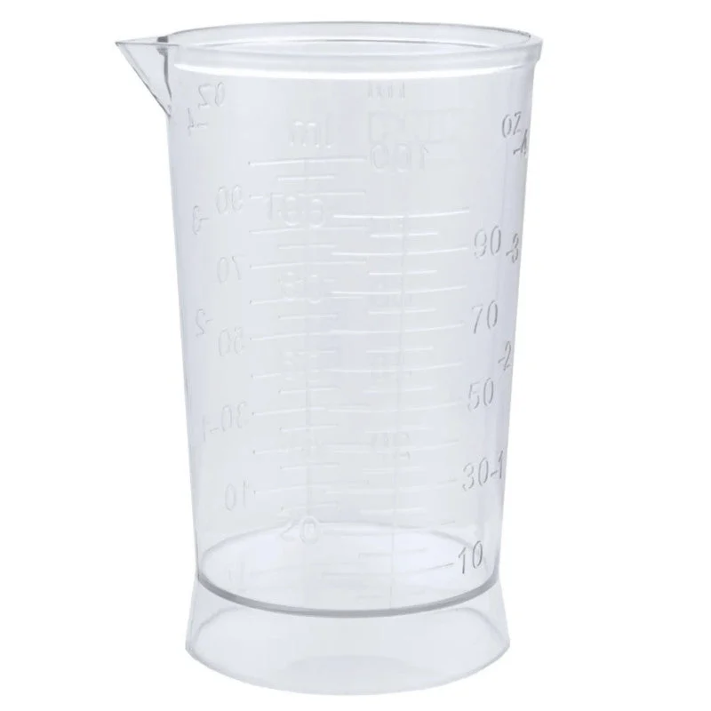 Bicchiere di laurea trasparente Poniks, 100 ml