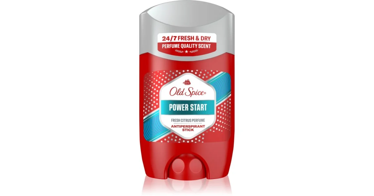 Old Spice Power Start antitraspirante solido per uomo 50 ml