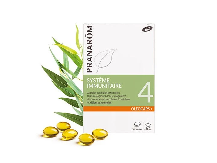 Pranarôm Oleocaps+ 4 Sistema Immunitario BIO 30 capsule