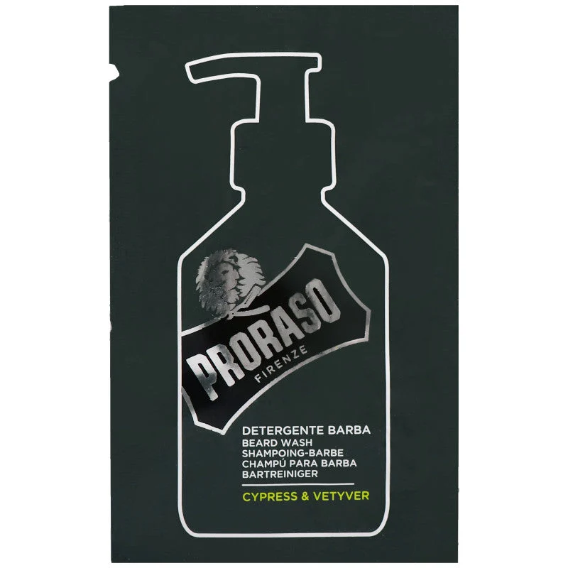 Detergente per barba Proraso Cypress & Vetyver 4ml