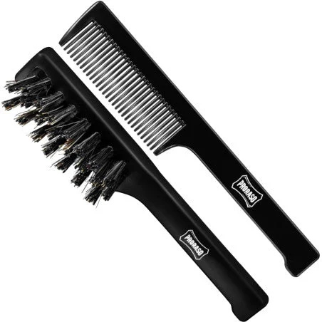 Set pettine per baffi e spazzole per barba Proraso