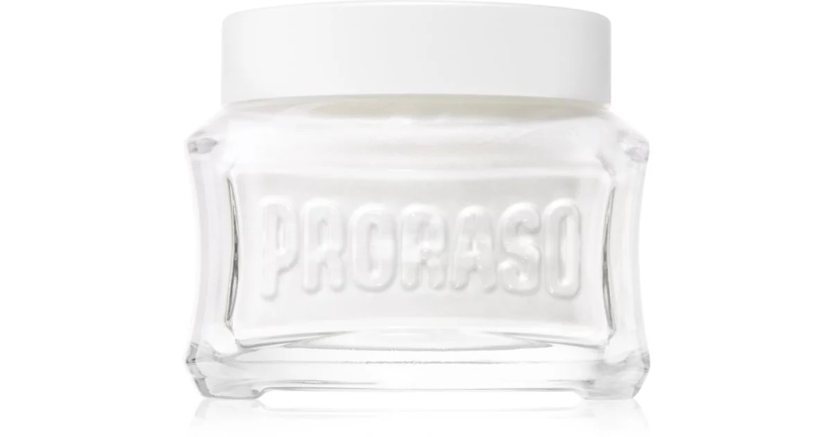 Proraso White crema pre-barba per pelli sensibili 100 ml