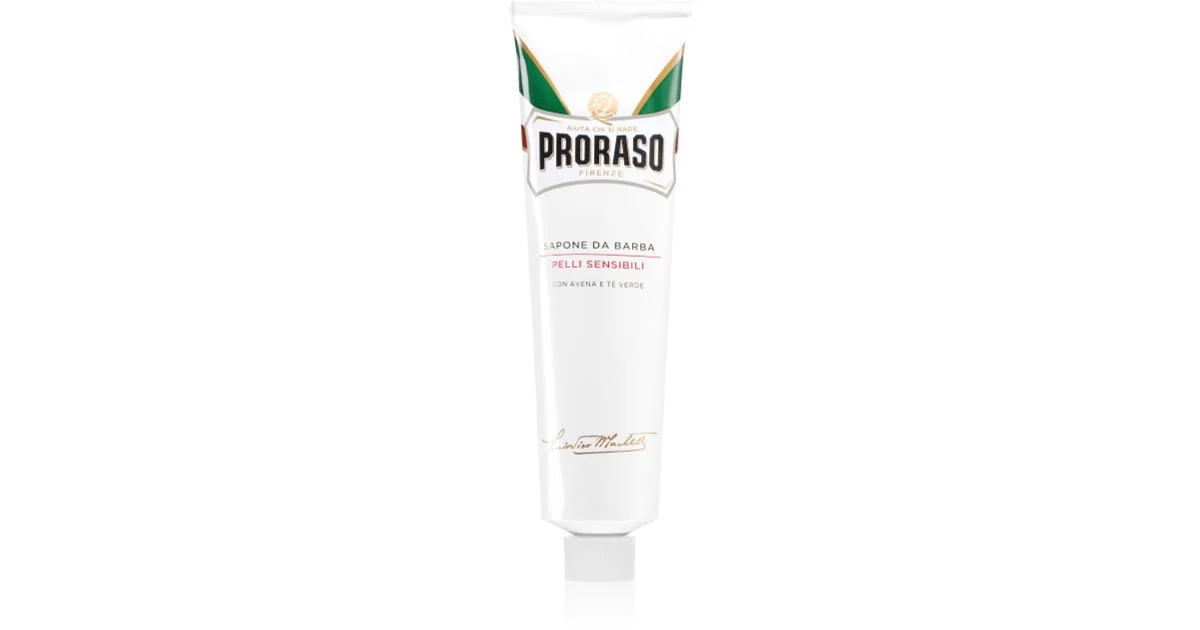Crema da barba per pelli sensibili Tè verde 150 ml