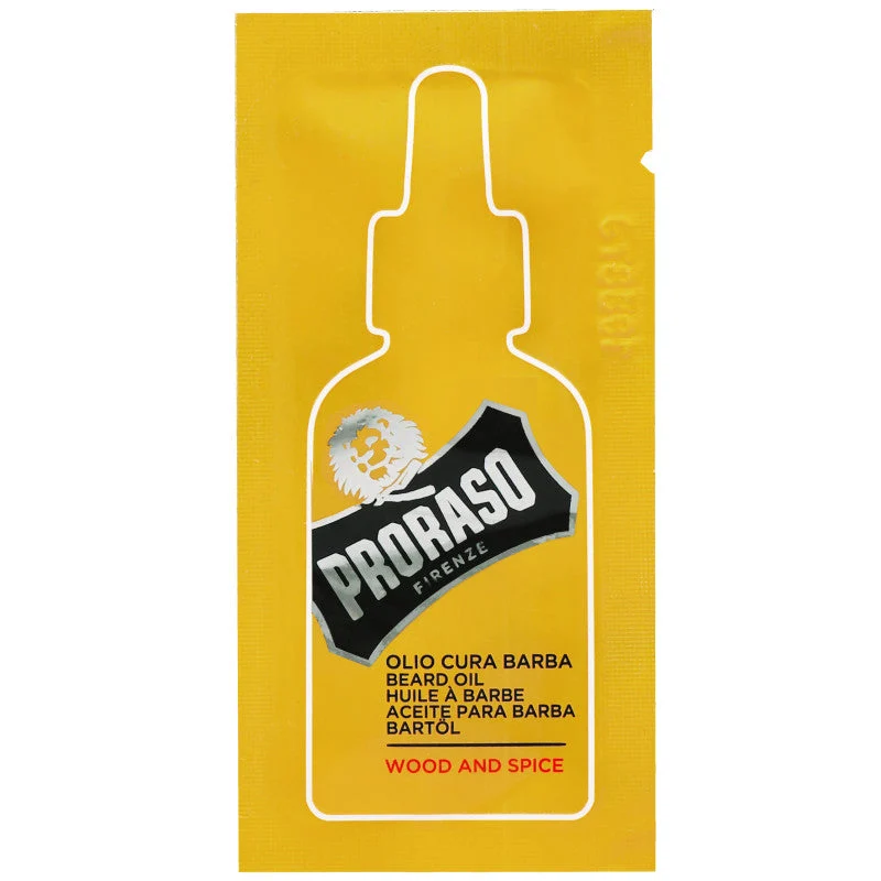Olio da barba Proraso Legno e Spezie 3 ml