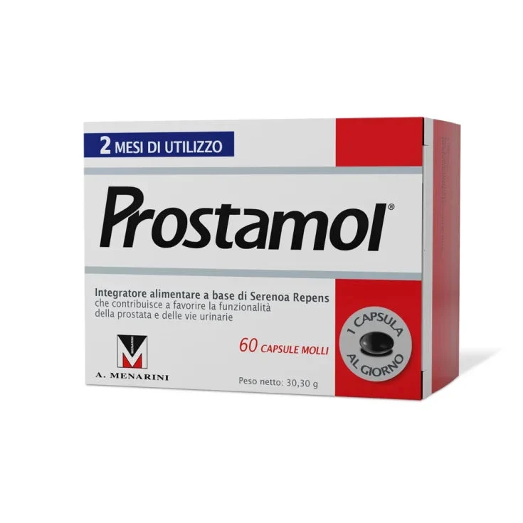 A.menarini ind.farm.riun.srl Prostamol Menarini 60 Capsule Molli