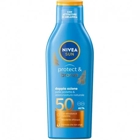 Nivea Protect & Bronze Latte Sfp50 200 Ml