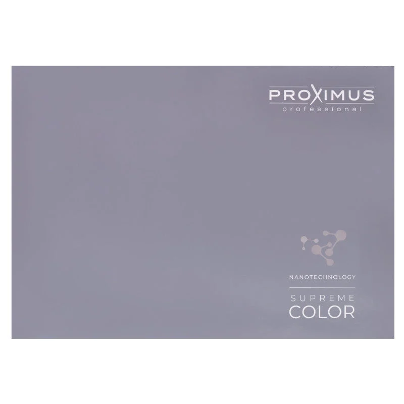 Tabella colori per capelli Proximus Nanotechnology Supreme Color