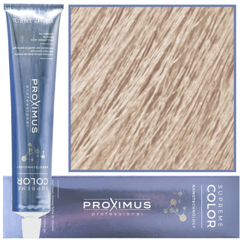 Proximus Supreme Color Tintura per Capelli in Nanotecnologia 100ml 10 | Biondo Platino Chiarissimo