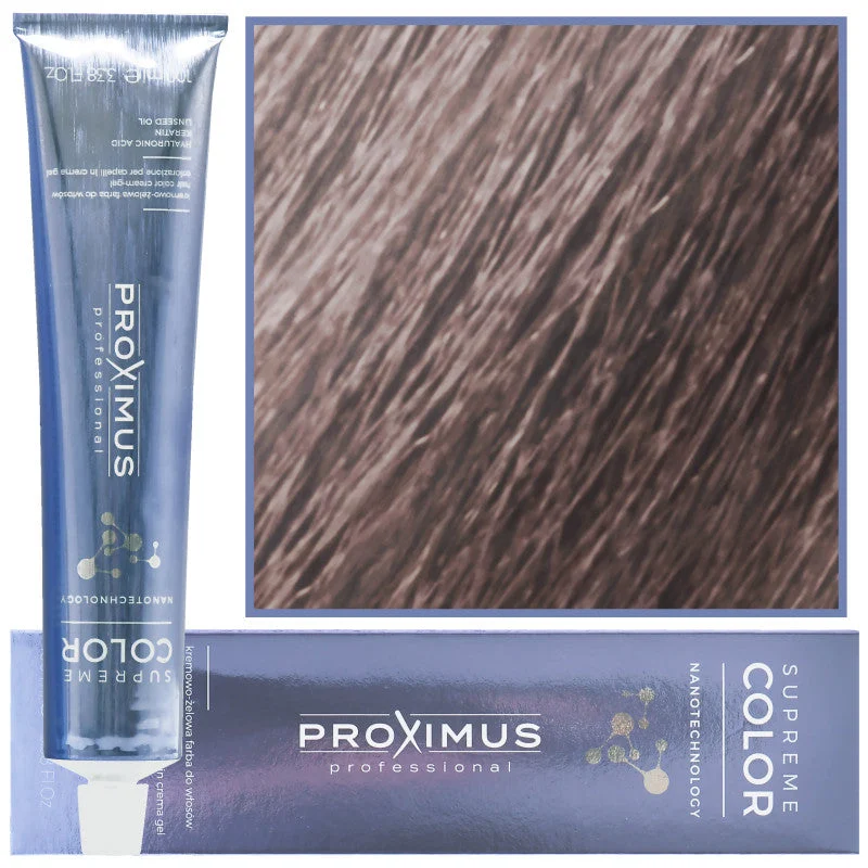 Proximus Supreme Color Tintura per Capelli in Nanotecnologia 100ml 11,81 | Biondo Tabacco Molto Chiaro High Lift