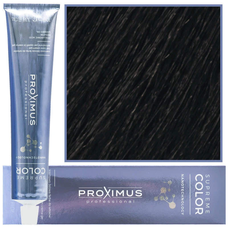 Proximus Supreme Color Tintura per Capelli in Nanotecnologia 100ml 3 | Marrone Scuro