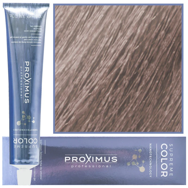 Proximus Supreme Color Tintura per Capelli in Nanotecnologia 100ml 10,81 | Biondo Platino Tabacco Molto Chiaro