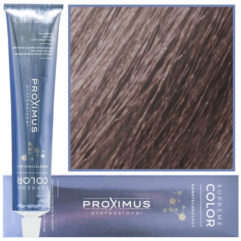 Tintura per capelli Proximus Supreme Color Nanotechnology 100ml 11,71 | Biondo cenere sabbia molto chiaro ad alta schiaritura