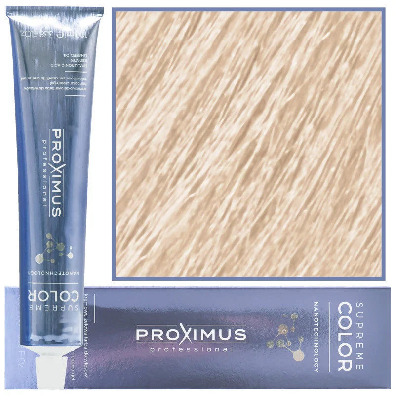 Proximus Supreme Color Tintura per Capelli in Nanotecnologia 100ml 12R | Rinforzo per Illuminazione Extra