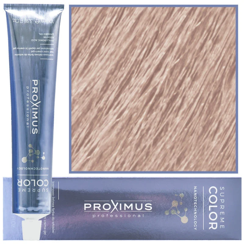 Proximus Supreme Color Tintura per Capelli in Nanotecnologia 100ml 10,21 | Biondo Cenere Platino Viola Chiaro