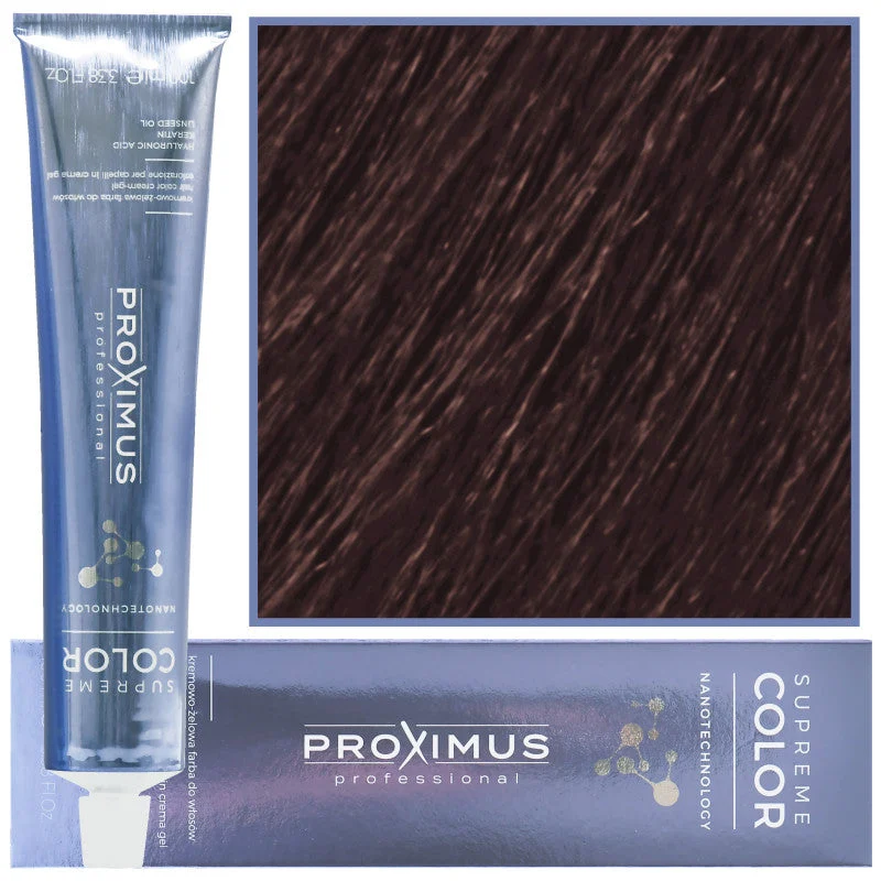Proximus Supreme Color Tintura per Capelli in Nanotecnologia 100ml 5,8 | Cioccolato